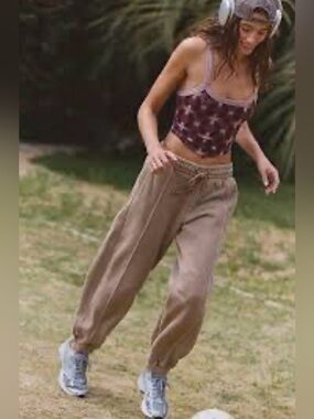 Free People Movement Sprint to Finish pants in Hickory
